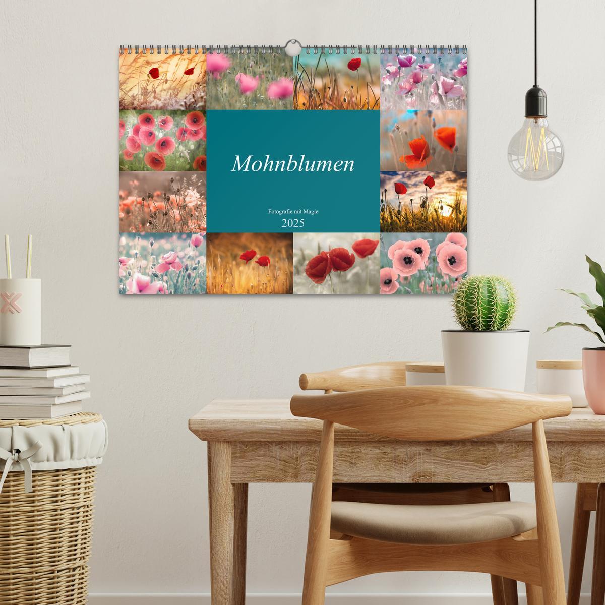 Bild: 9783435287857 | Mohnblumen - Fotografie mit Magie (Wandkalender 2025 DIN A3 quer),...