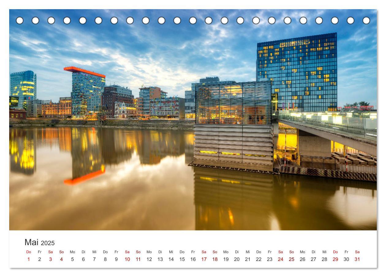 Bild: 9783435190713 | Düsseldorf - Tradition und Moderne am Rhein (Tischkalender 2025 DIN...