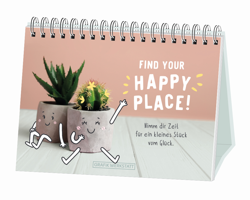 Cover: 9783862298150 | Find your Happy Place! | GRAFIK WERKSTATT Das Original | Taschenbuch