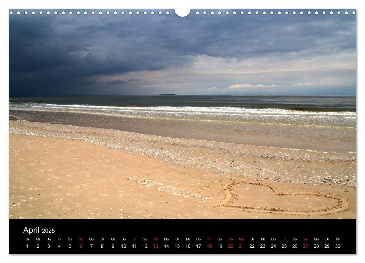 Bild: 9783435822539 | Usedom 2025 (Wandkalender 2025 DIN A3 quer), CALVENDO Monatskalender