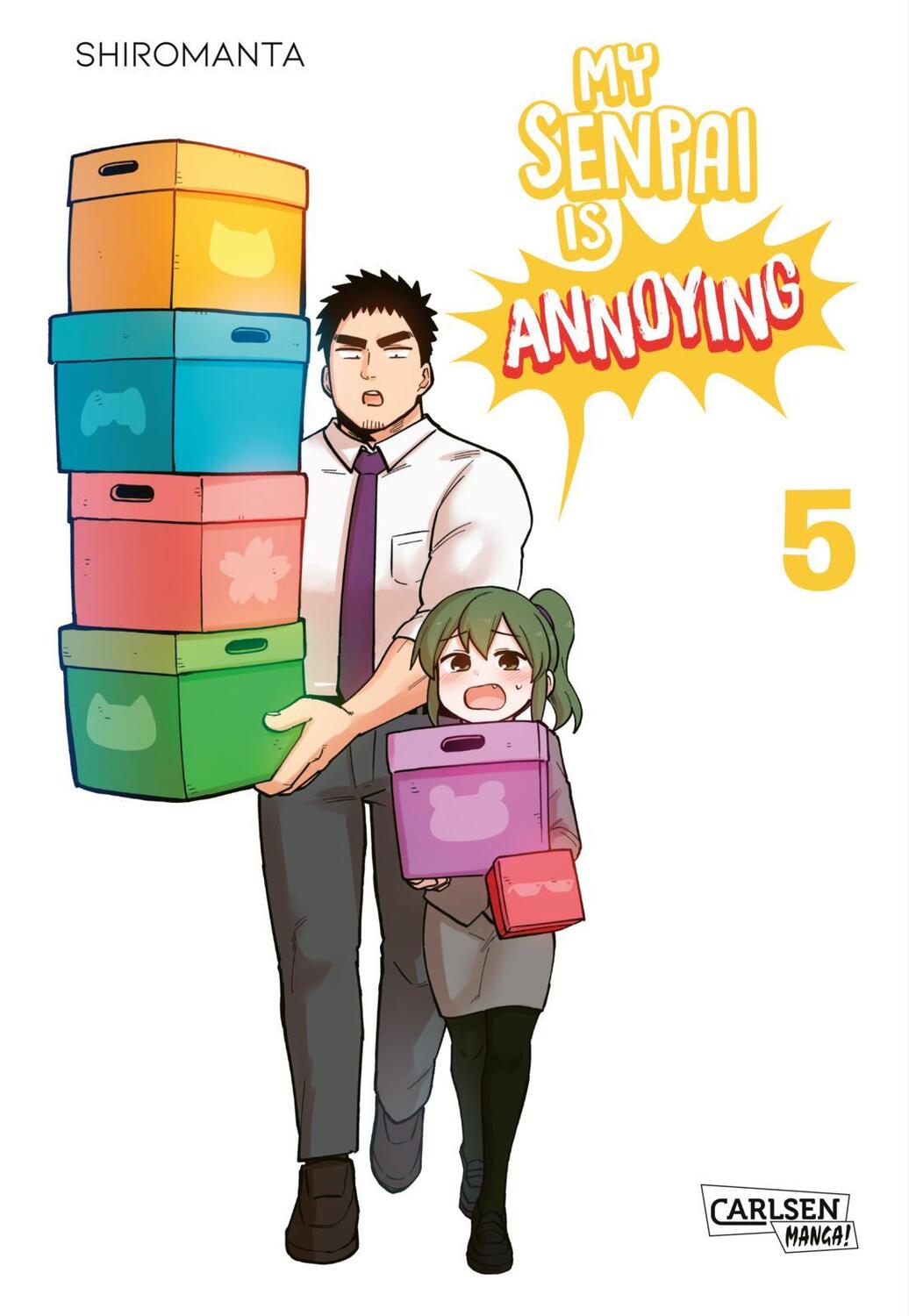 Cover: 9783551021595 | My Senpai is Annoying 5 | Shiromanta | Taschenbuch | Großtaschenbuch