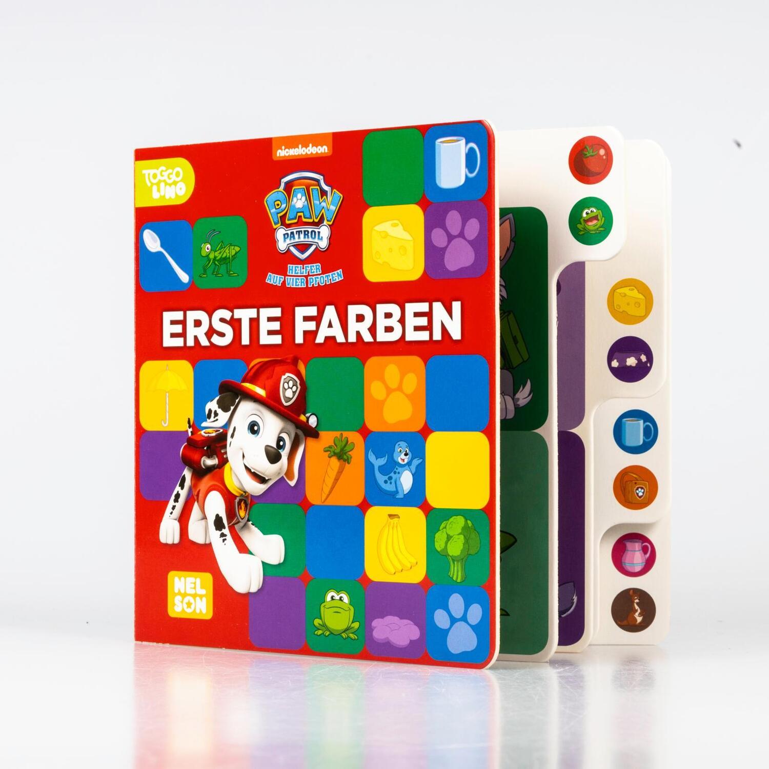 Bild: 9783845125343 | PAW Patrol Lernbuch: Erste Farben | Buch | PAW Patrol | 10 S. | 2024