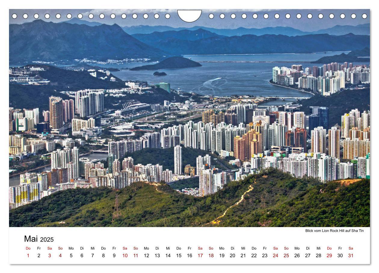 Bild: 9783435162956 | Megacity Hong Kong (Wandkalender 2025 DIN A4 quer), CALVENDO...