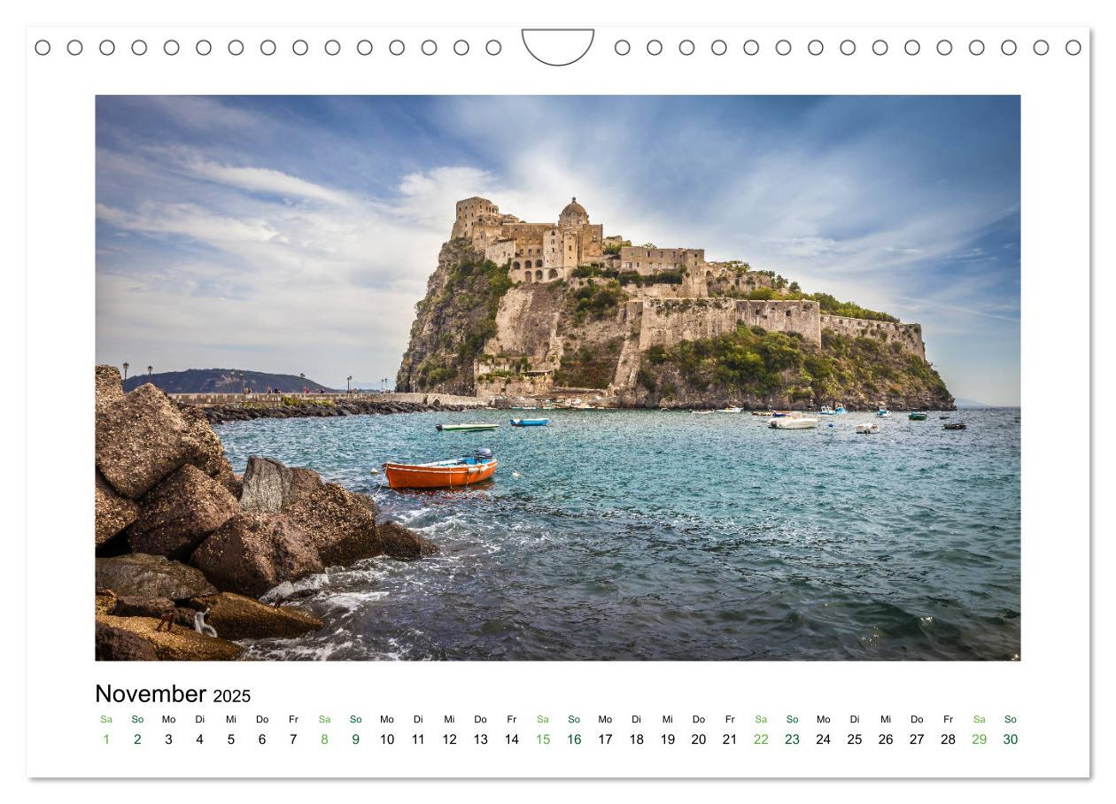 Bild: 9783435458424 | Sehnsuchtsinseln Capri und Ischia (Wandkalender 2025 DIN A4 quer),...