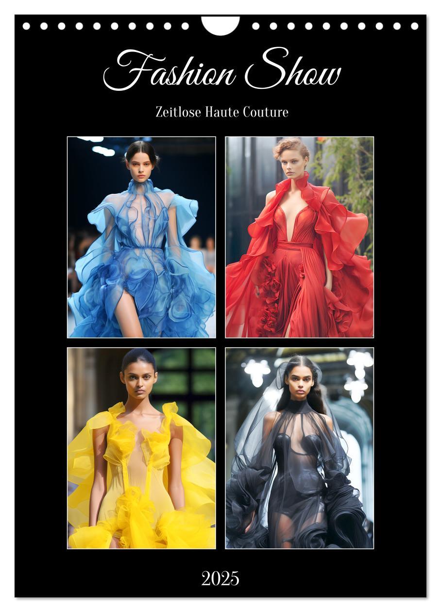 Cover: 9783383826832 | Fashion Show. Zeitlose Haute Coutour (Wandkalender 2025 DIN A4...