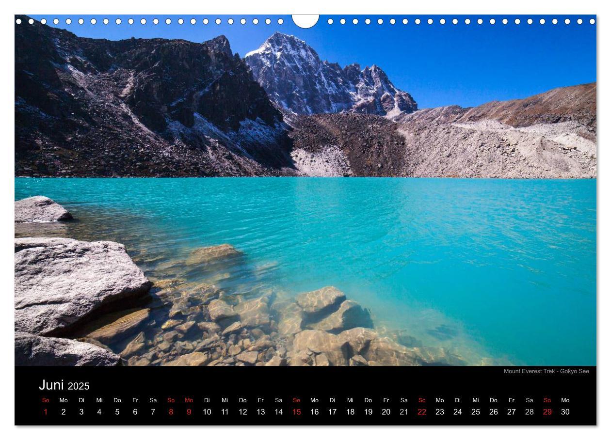 Bild: 9783435810475 | Mount Everest Trek (Wandkalender 2025 DIN A3 quer), CALVENDO...