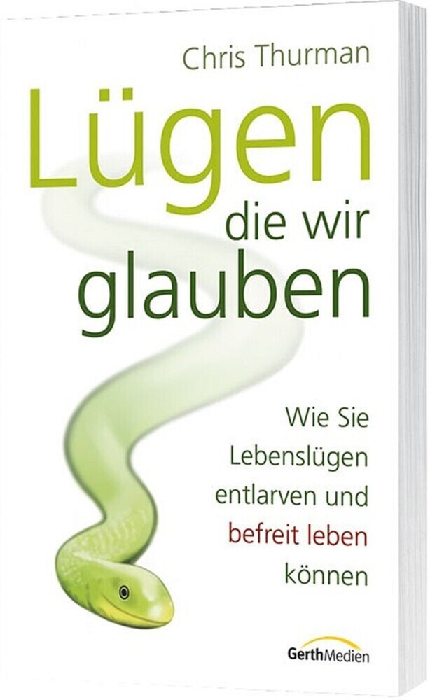 Cover: 9783865911490 | Lügen die wir glauben | The Lies We Believe | Chris Thurman | Buch