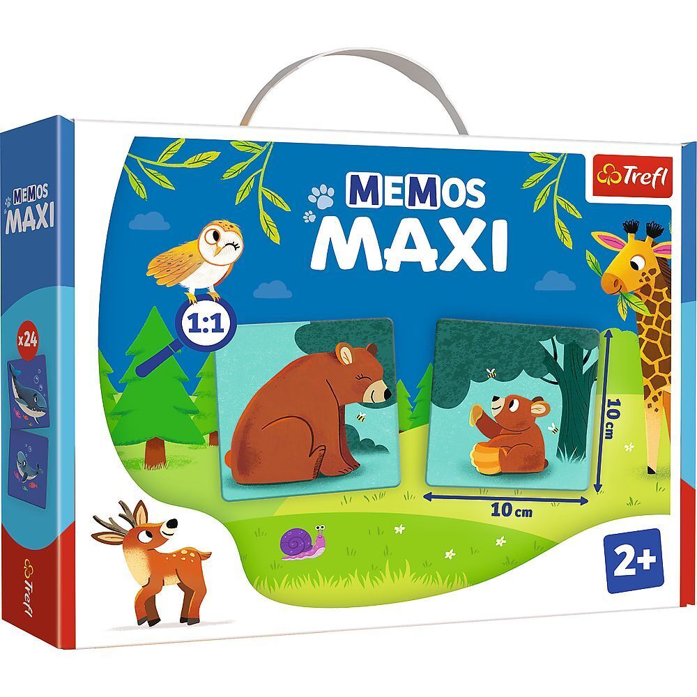 Cover: 5900511022681 | Maxi Memos Tiere und Tierkinder | Spiel | Kartonage | 02268 | Deutsch