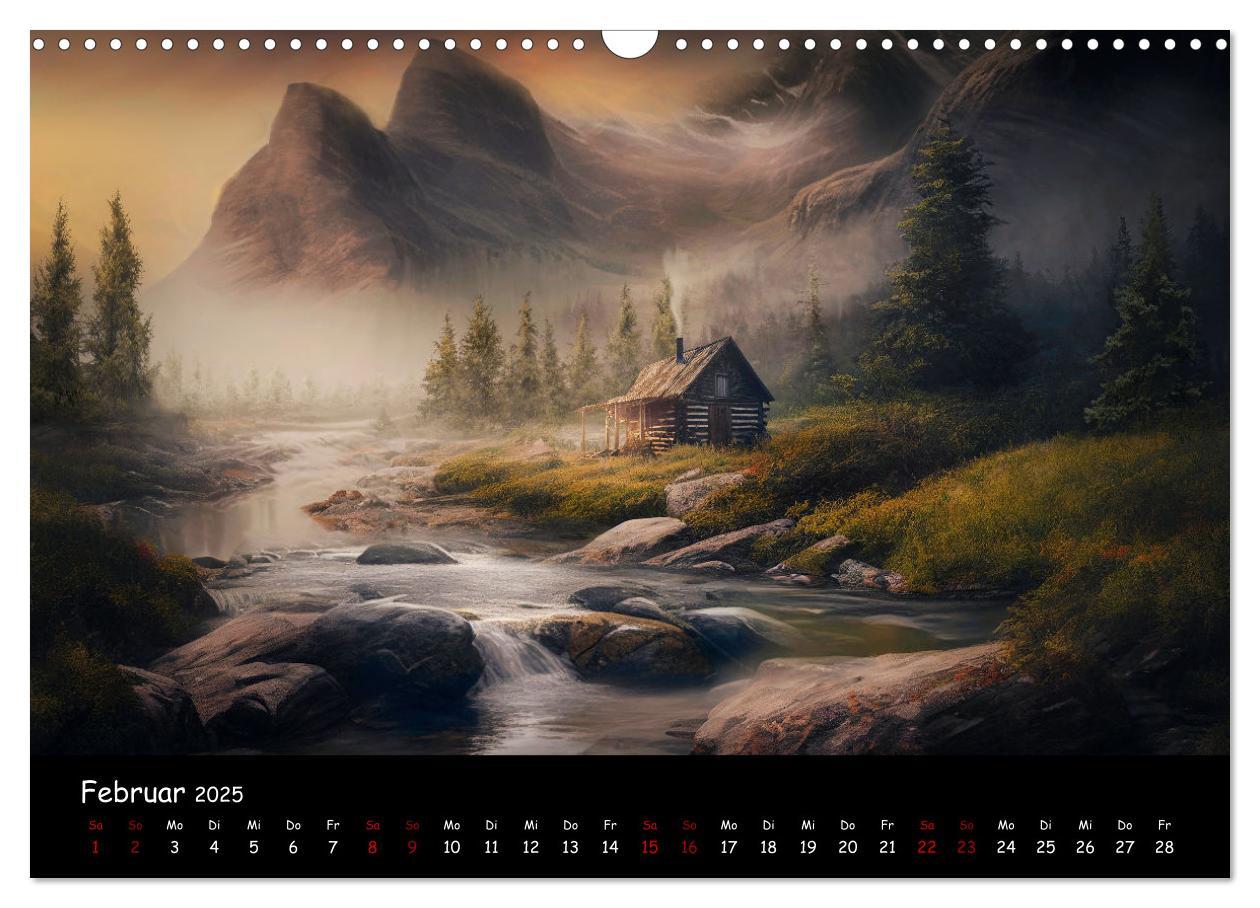 Bild: 9783383910319 | Ein Traum von Einsamkeit (Wandkalender 2025 DIN A3 quer), CALVENDO...