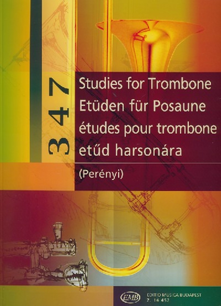 Cover: 9790080144527 | 347 Etüden für Posaune | Eva Perenyi_Peter Perenyi | Buch | 2005