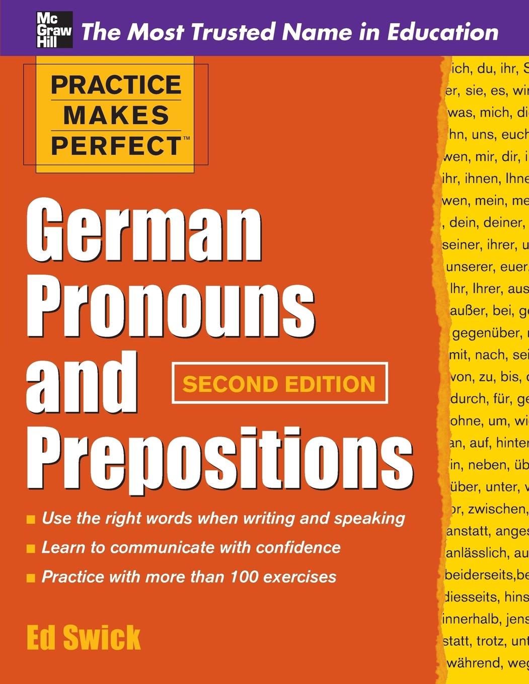 Cover: 9780071753838 | PMP GER PRONOUNS&amp;PREP 2E | Swick | Taschenbuch | Englisch | 2011