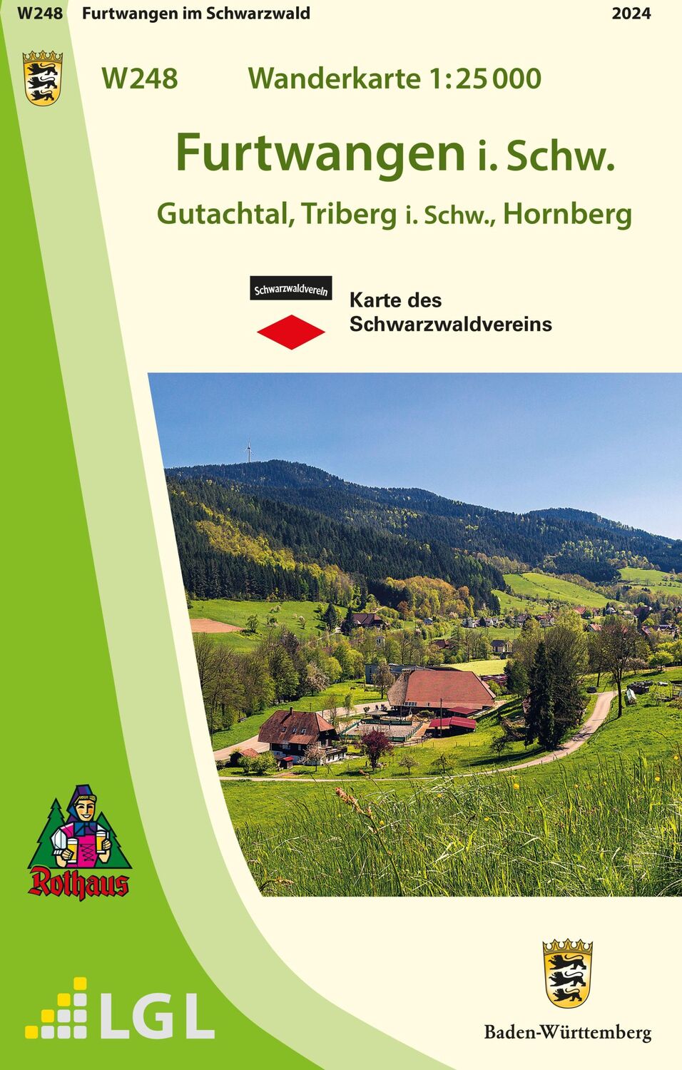 Cover: 9783863984748 | Wanderkarte 1:25 000 Furtwangen i. Schw. | LGL | (Land-)Karte | 2 S.