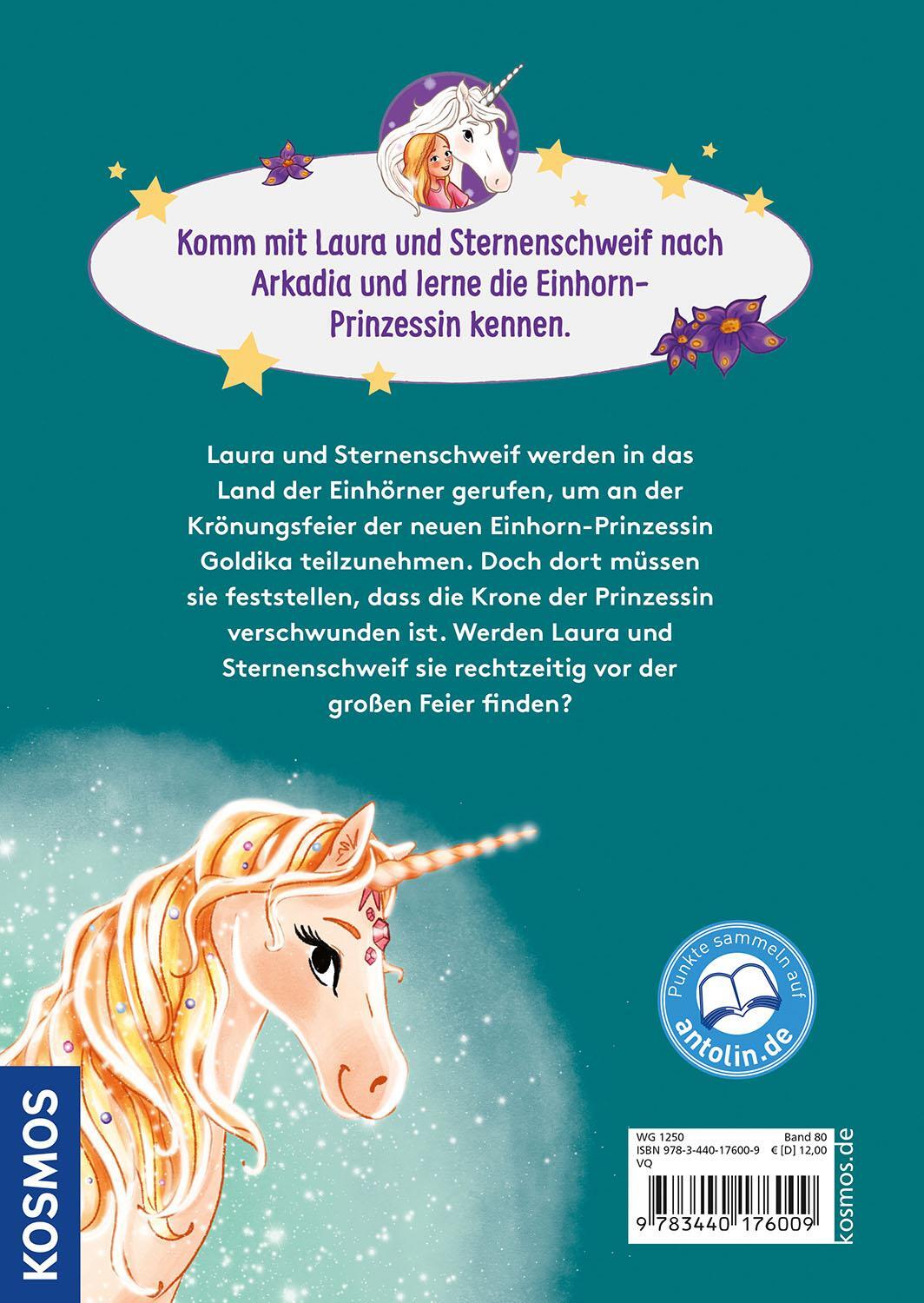 Rückseite: 9783440176009 | Sternenschweif, 80, Die Einhorn-Prinzessin | Linda Chapman | Buch