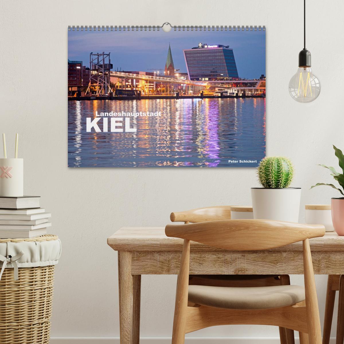 Bild: 9783435587216 | Landeshauptstadt Kiel (Wandkalender 2025 DIN A3 quer), CALVENDO...