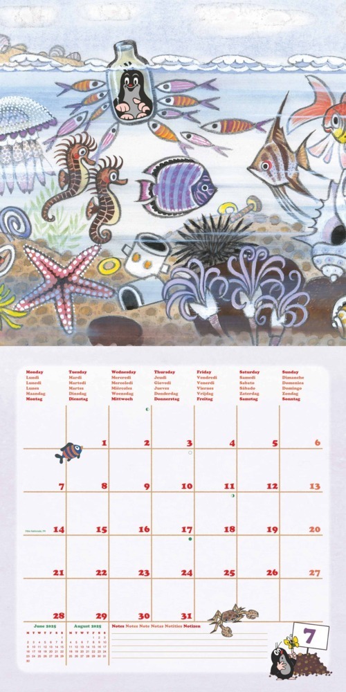 Bild: 4002725987976 | Der kleine Maulwurf 2025 - Wand-Kalender - Broschüren-Kalender -...