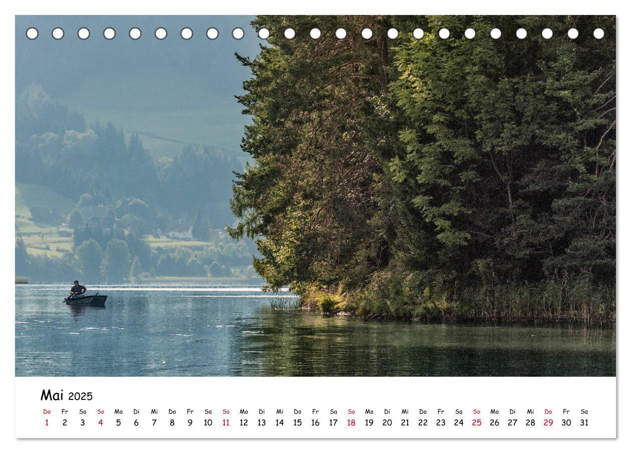 Bild: 9783435154296 | Wanderbarer Weißensee (Tischkalender 2025 DIN A5 quer), CALVENDO...