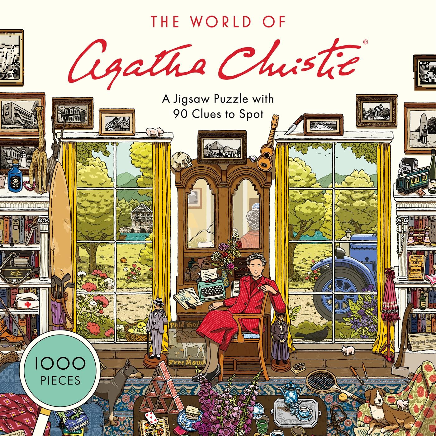 Cover: 9781399600910 | The World of Agatha Christie 1000 Piece Puzzle | Agatha Christie Ltd