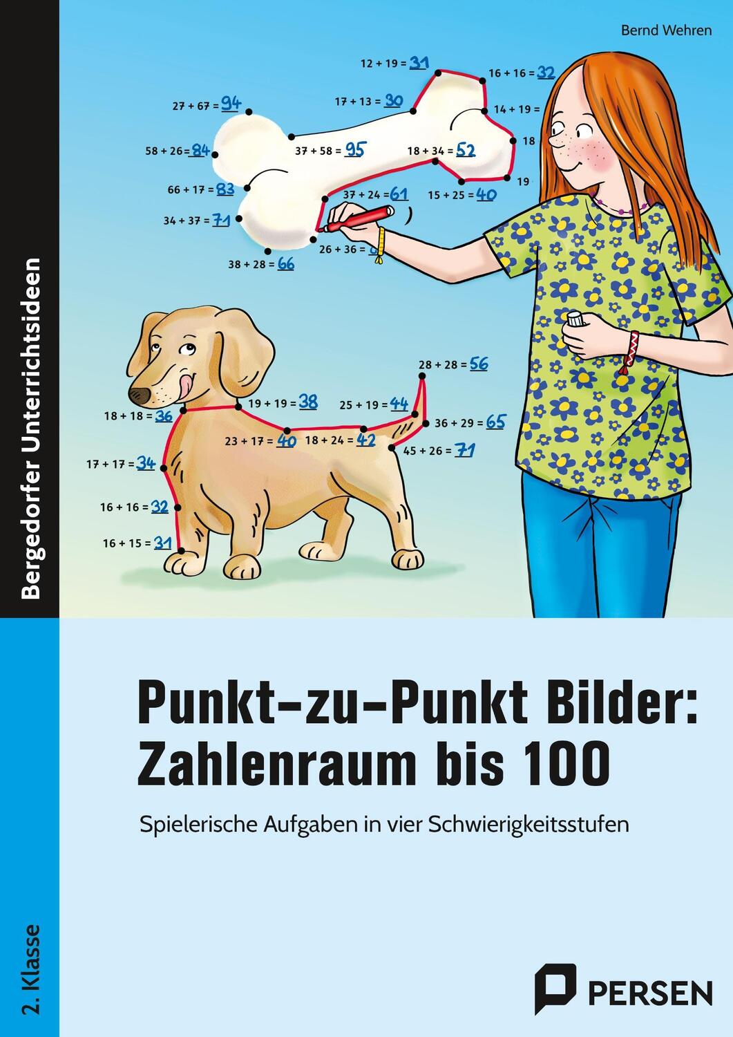 Cover: 9783403209829 | Punkt-zu-Punkt Bilder: Zahlenraum bis 100 | Bernd Wehren | Broschüre