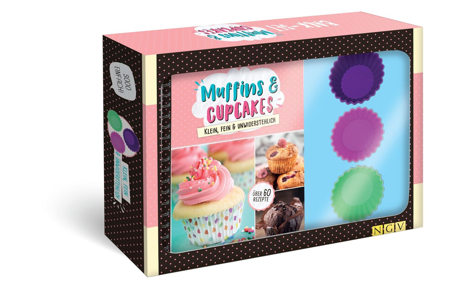 Bild: 9783625193234 | Back-Set Muffins &amp; Cupcakes. Klein, fein und unwiederstehlich | Buch