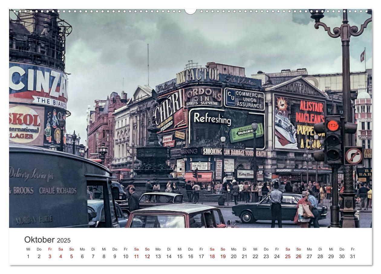 Bild: 9783435297931 | London - Vintage Views (Wandkalender 2025 DIN A2 quer), CALVENDO...