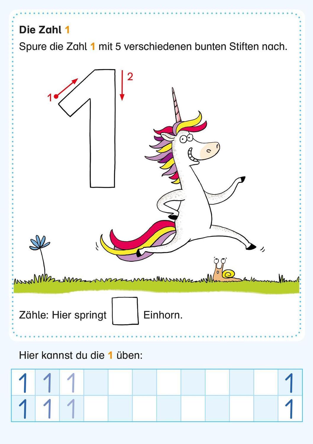 Bild: 9783551189974 | Schlau für die Schule: Mein bunter Zahlen-Block | Christine Mildner