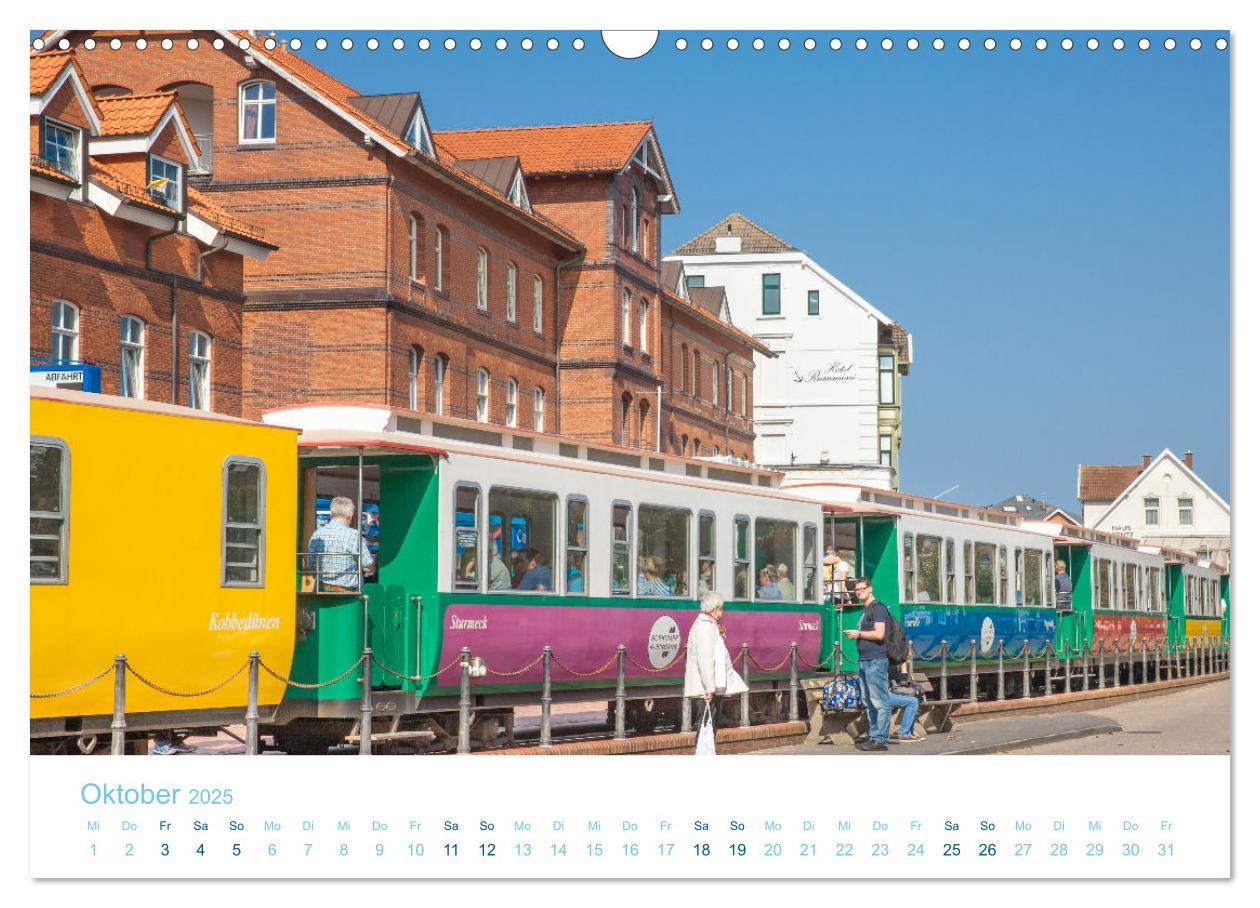 Bild: 9783435074228 | Moin Borkum (Wandkalender 2025 DIN A3 quer), CALVENDO Monatskalender