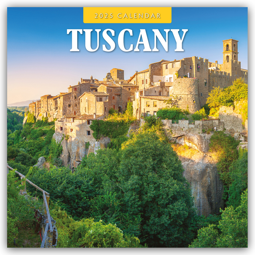 Cover: 9781804426449 | Tuscany - Toskana 2025 - 16-Monatskalender | Red Robin Publishing Ltd