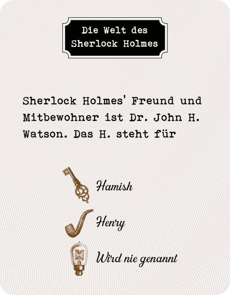 Bild: 4050003723662 | Sherlock Holmes - Das Quiz | Taschenbuch | 41 S. | Deutsch | 2021