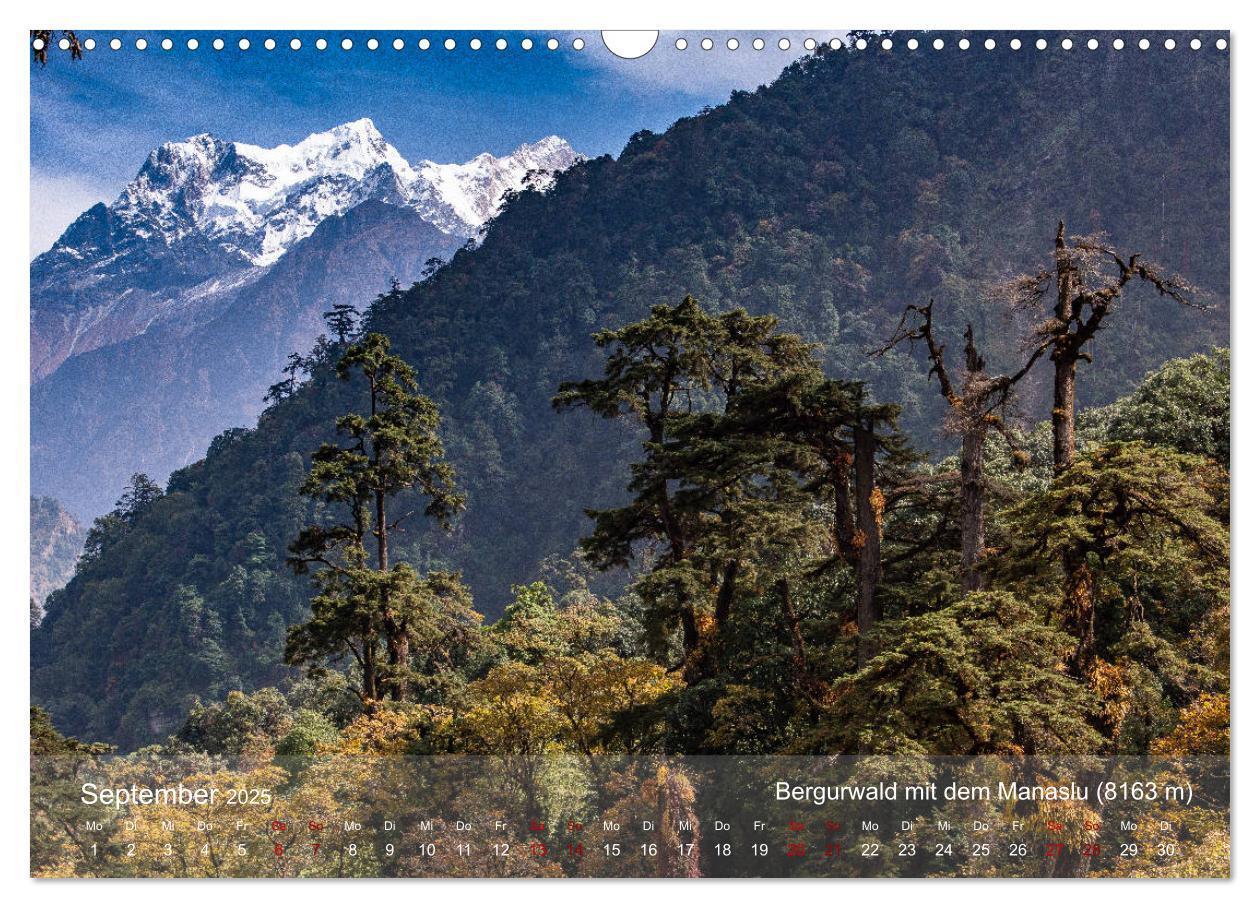 Bild: 9783435149346 | NEPAL - rund um die Annapurna (Wandkalender 2025 DIN A3 quer),...