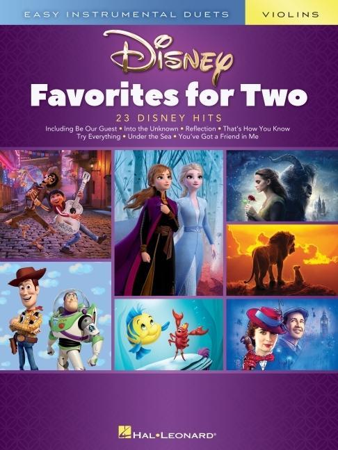 Cover: 9781705153604 | Disney Favorites for Two | Easy Instrumental Duets - Violin Edition