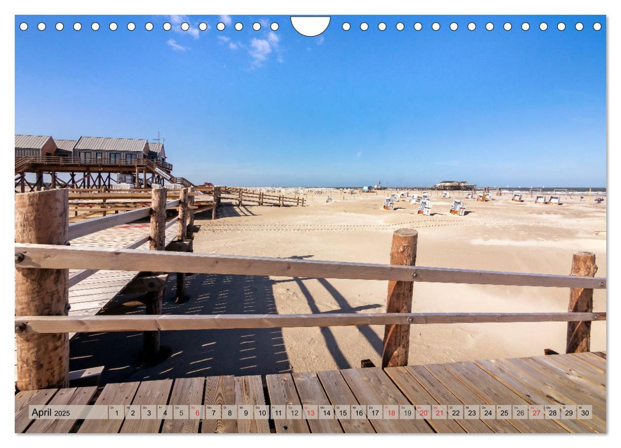 Bild: 9783435225996 | St. Peter Ording - Atemberaubende Momente (Wandkalender 2025 DIN A4...