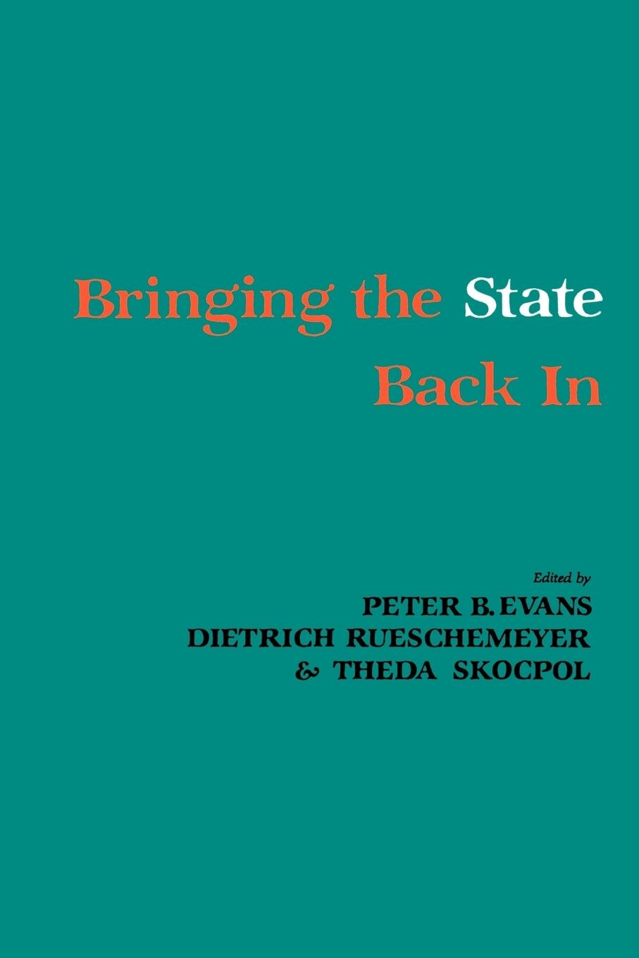 Cover: 9780521313131 | Bringing the State Back In | Theda Skocpol | Taschenbuch | Paperback