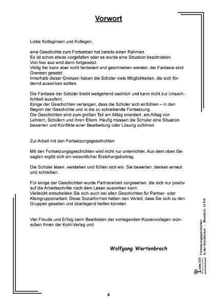 Bild: 9783866325197 | Fortsetzungsgeschichten in der Grundschule | Wolfgang Wertenbroch