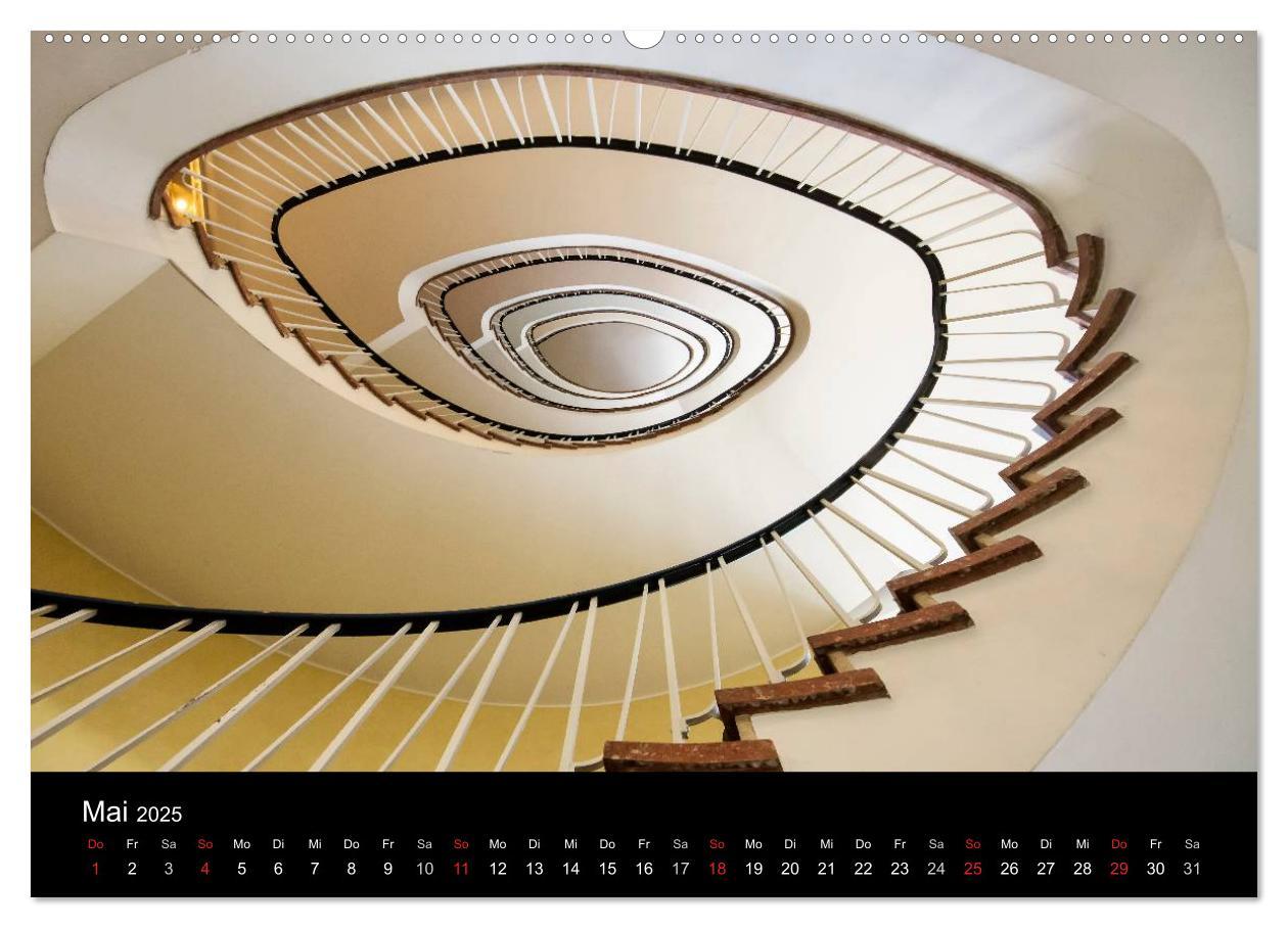 Bild: 9783435600687 | Faszination Treppen (Wandkalender 2025 DIN A2 quer), CALVENDO...