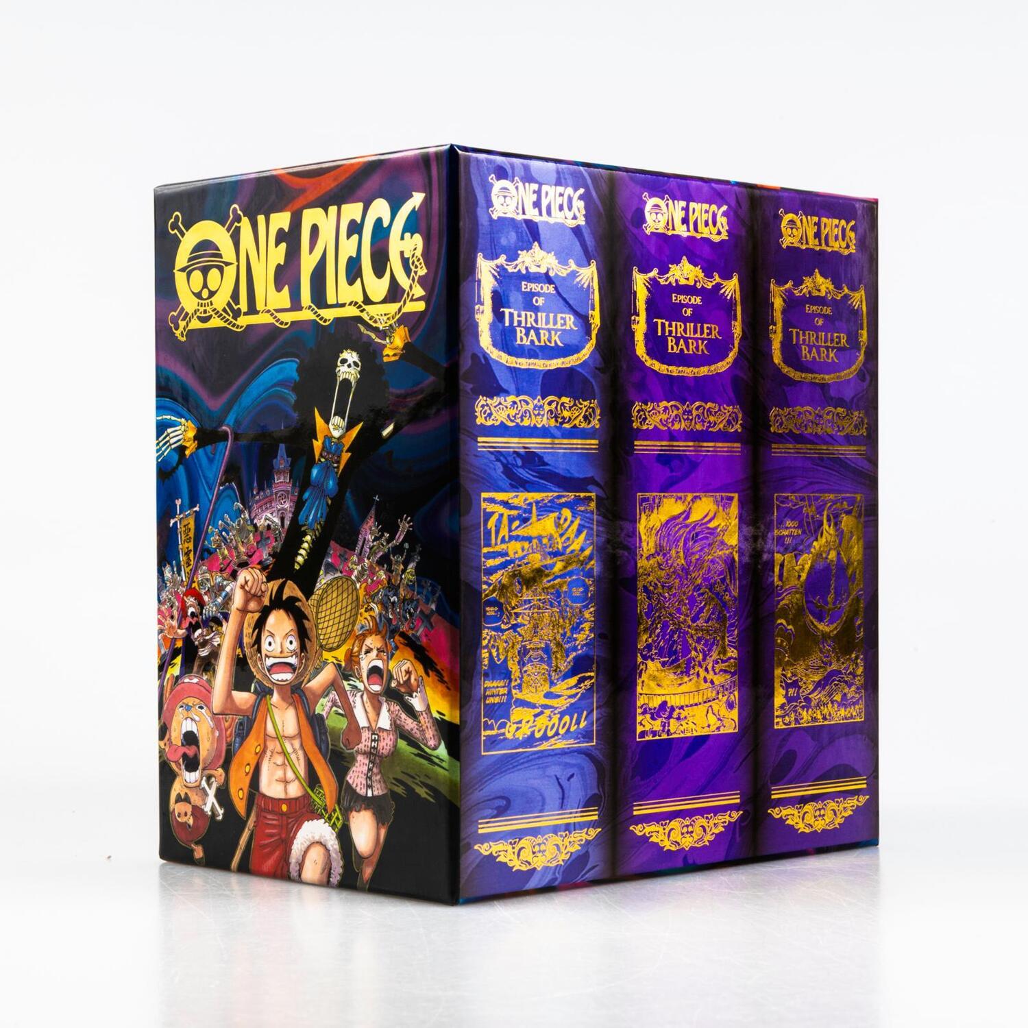 Bild: 9783551024701 | One Piece Sammelschuber 5: Thriller Bark (inklusive Band 46-53) | Oda