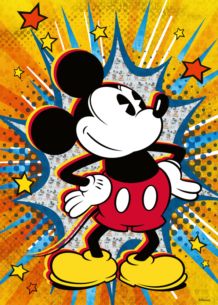 Bild: 4005556153916 | Retro Mickey (Puzzle) | Spiel | In Spielebox | 15391 | Deutsch | 2018