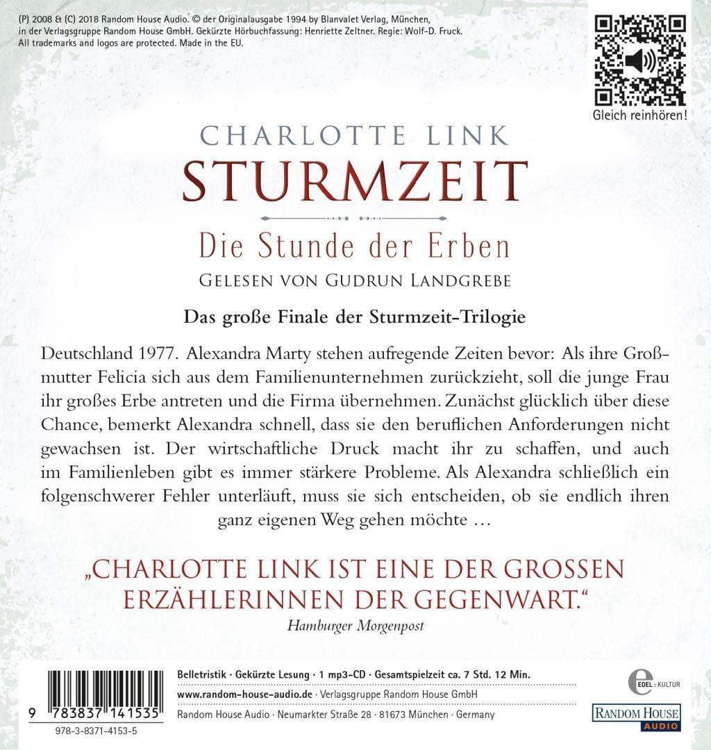 Bild: 9783837141528 | Sturmzeit. Wilde Lupinen | Charlotte Link | MP3 | Sturmzeit-Trilogie