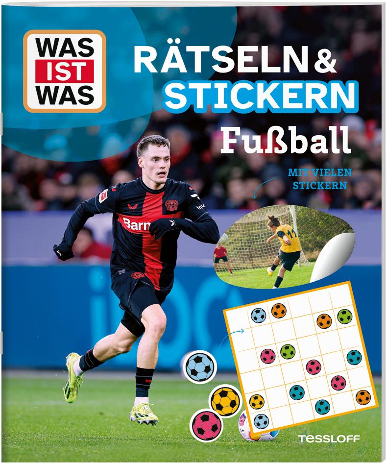 Cover: 9783788622671 | WAS IST WAS Rätseln und Stickern: Fußball | KG | Taschenbuch | 24 S.