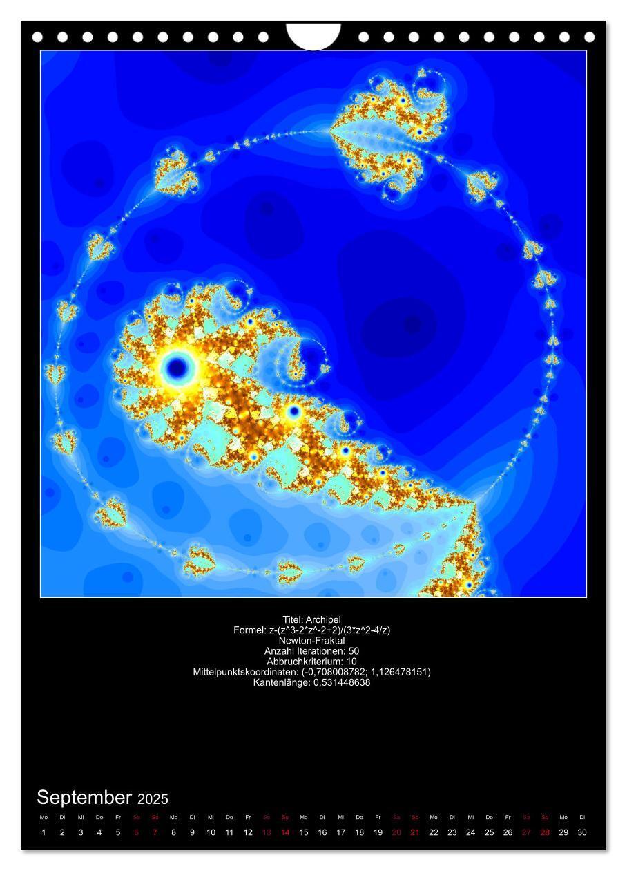 Bild: 9783435976577 | Fraktale zum Selbstnachrechnen (Wandkalender 2025 DIN A4 hoch),...