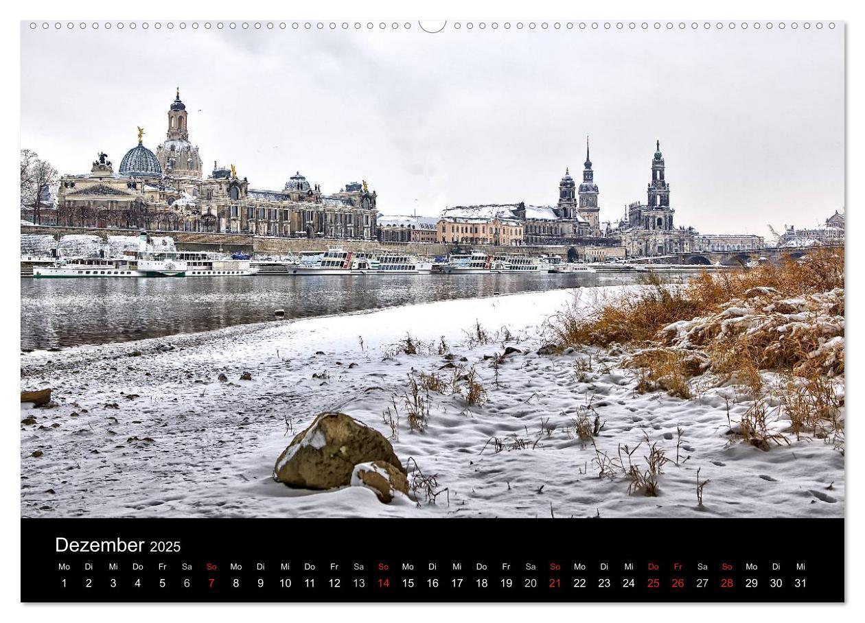 Bild: 9783435279944 | Dresden 2025 (Wandkalender 2025 DIN A2 quer), CALVENDO Monatskalender