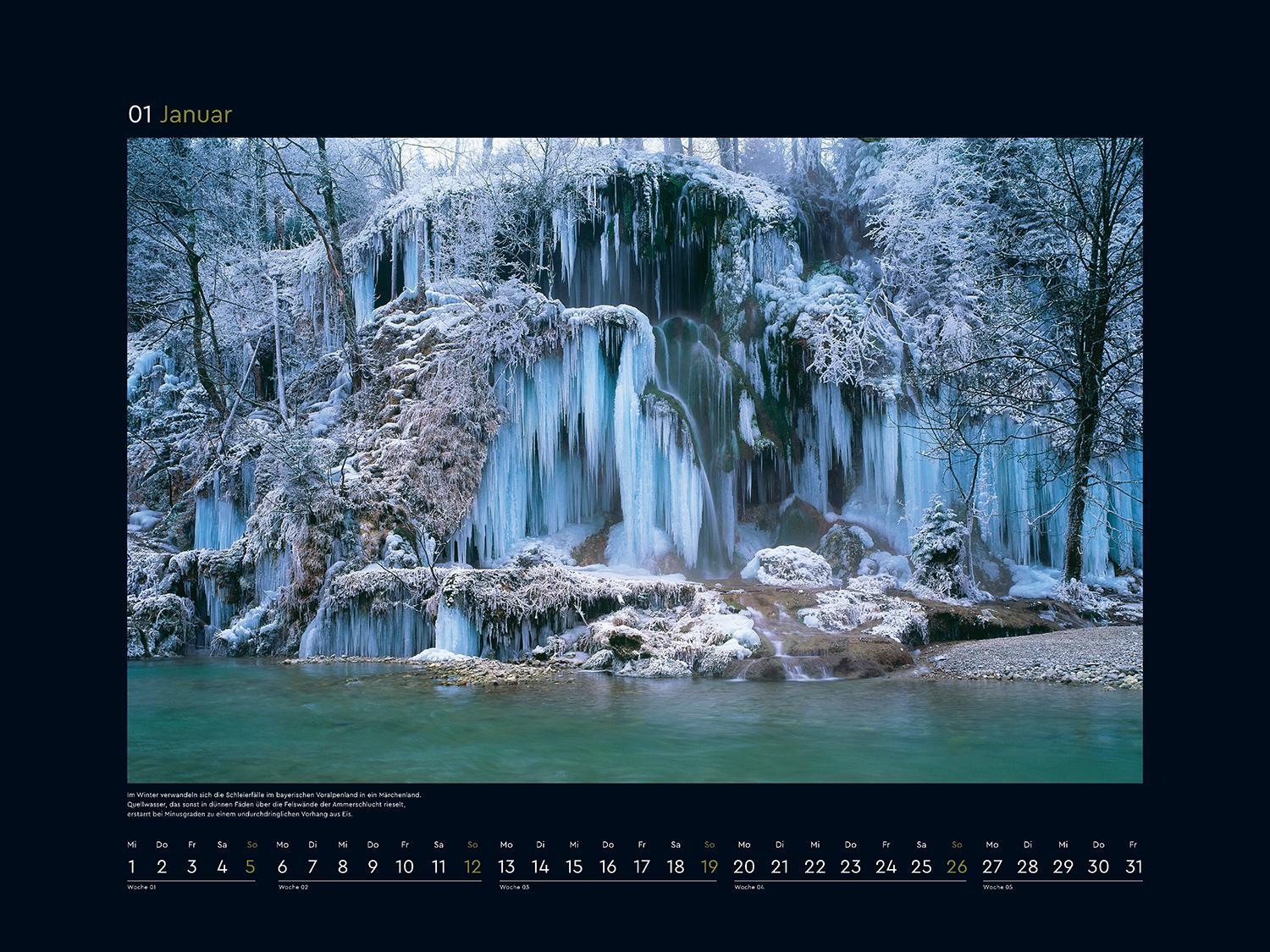 Bild: 9783965913561 | Wildnis Deutschland - KUNTH Wandkalender 2025 | Kalender | 14 S.