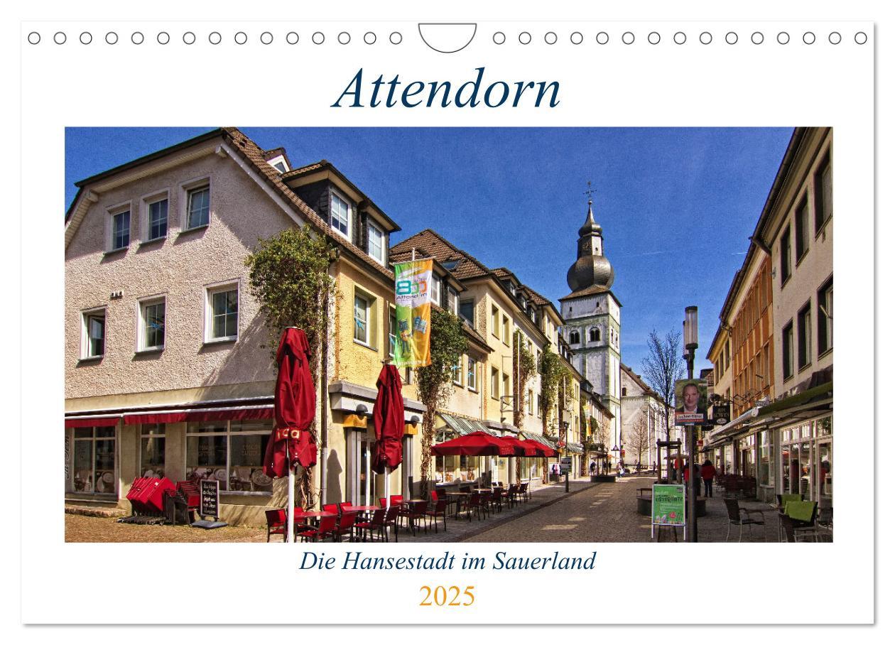 Cover: 9783435045495 | Attendorn, die Hansestadt im Sauerland (Wandkalender 2025 DIN A4...