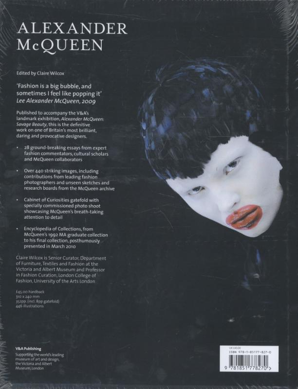 Rückseite: 9781851778270 | Alexander McQueen | Claire Wilcox | Buch | Englisch | 2015