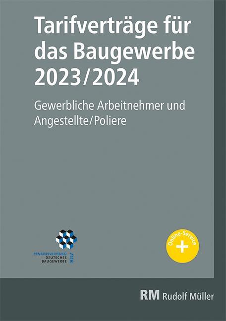 Cover: 9783481044848 | Tarifverträge für das Baugewerbe 2023/2024 | Heribert Jöris | Buch