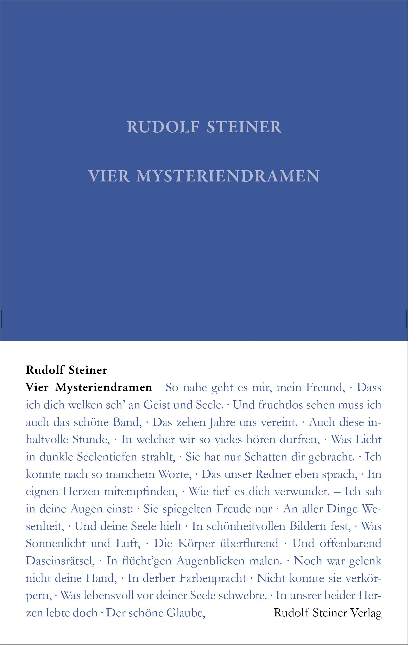 Cover: 9783727401411 | Vier Mysteriendramen | Rudolf Steiner (u. a.) | Buch | 672 S. | 2024