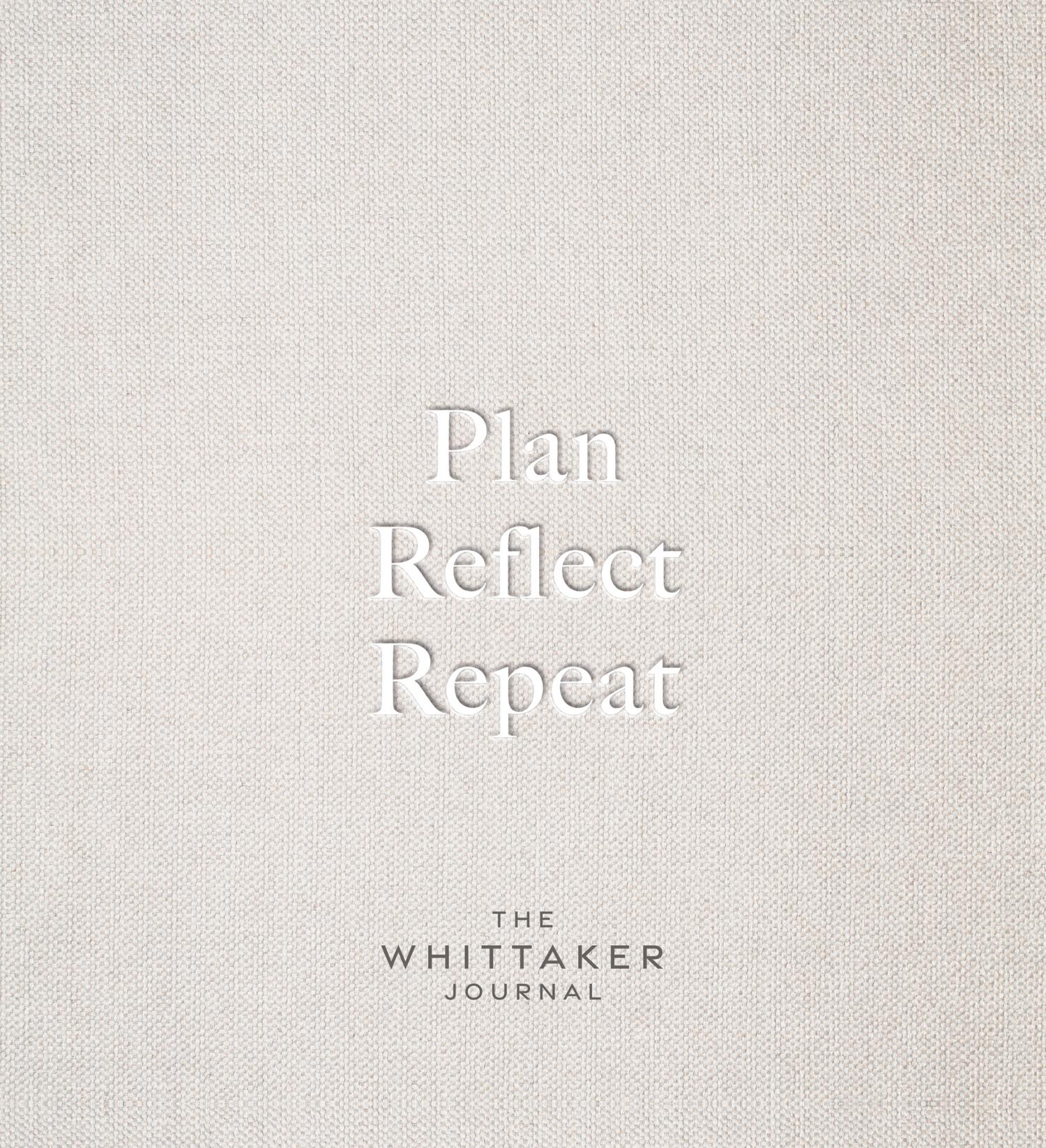 Cover: 9780008579807 | Plan, Reflect, Repeat | The Whittaker Journal | Carys Whittaker | Buch