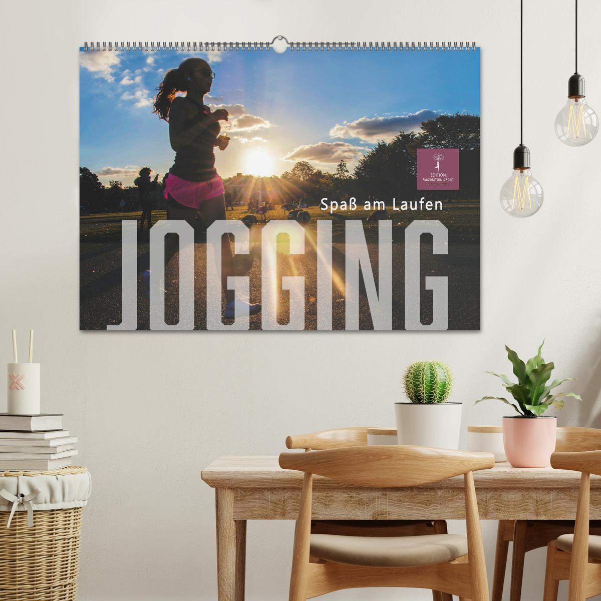 Bild: 9783435097494 | Jogging - Spaß am Laufen (Wandkalender 2025 DIN A2 quer), CALVENDO...