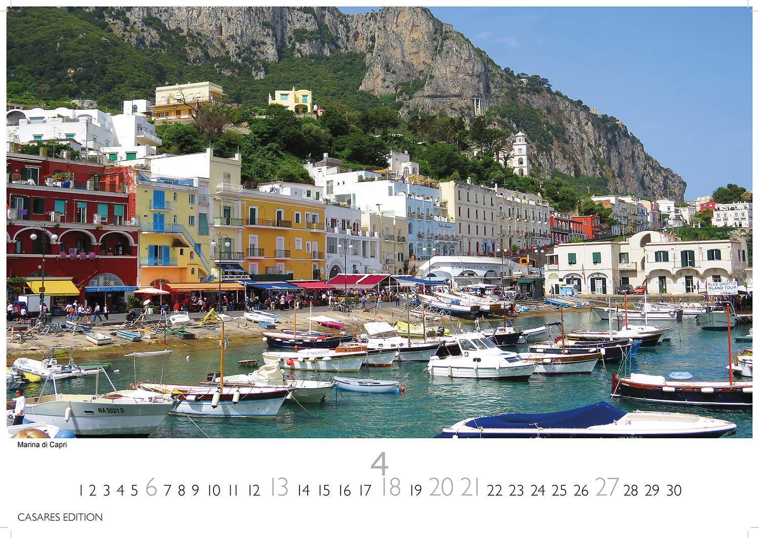 Bild: 9781835240267 | Golf von Neapel 2025 L 35x50cm | Amalfi/Capri/Ischia | Kalender | 2025