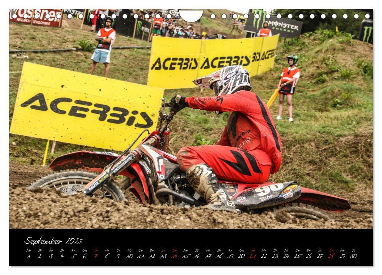 Bild: 9783435295814 | Motocross Racing 2025 (Wandkalender 2025 DIN A4 quer), CALVENDO...