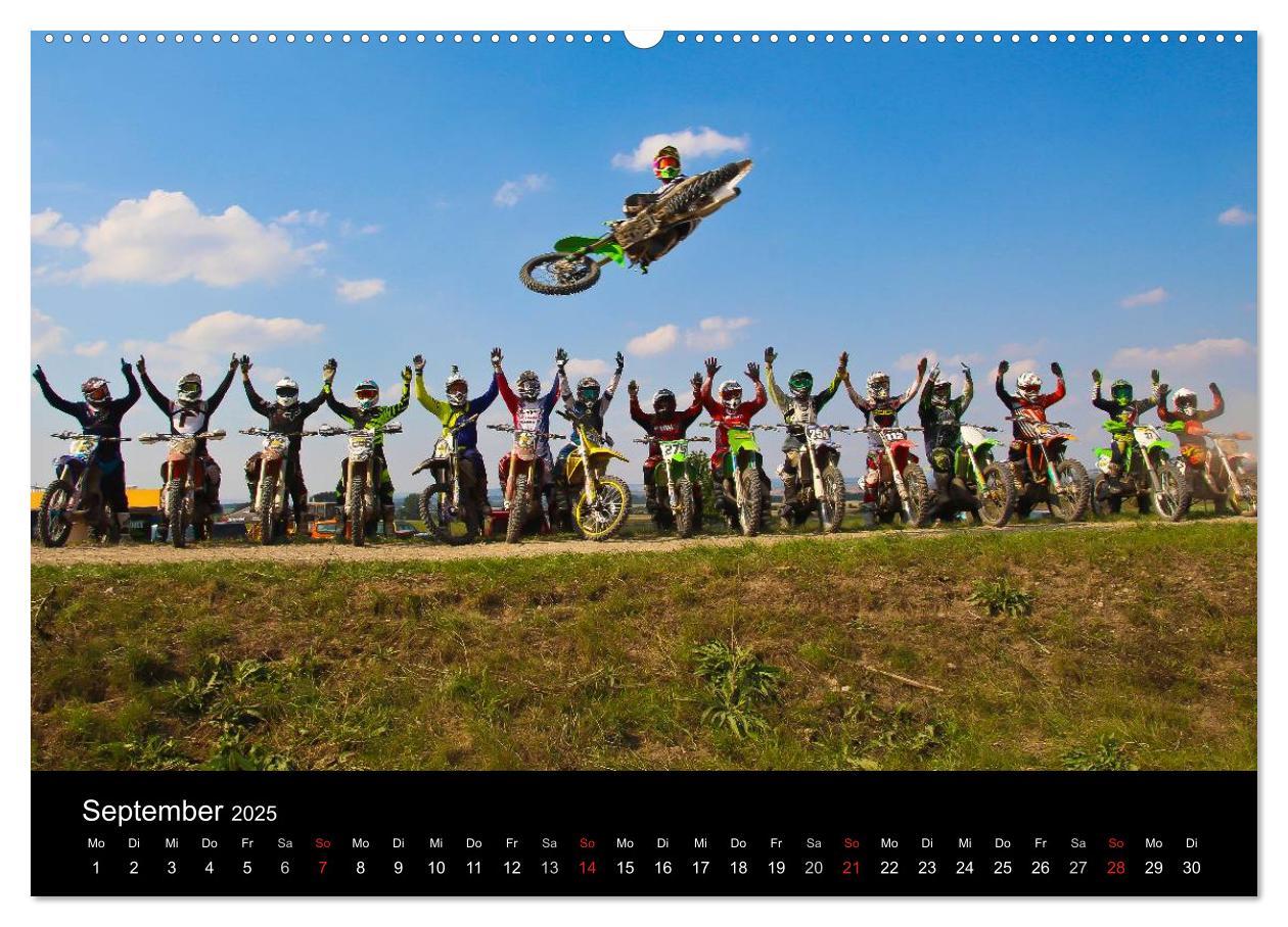 Bild: 9783435517176 | Motocross Kalender - Emotionen auf 2 Rädern (Wandkalender 2025 DIN...